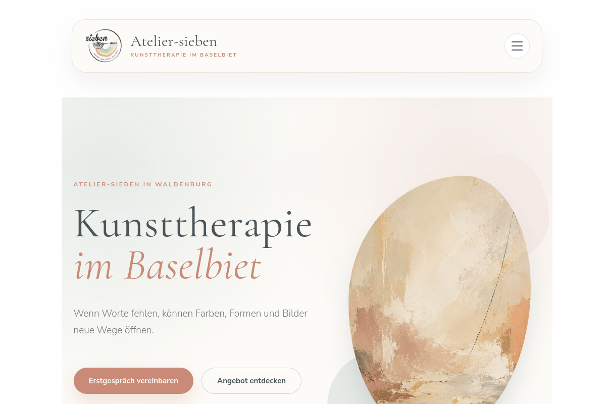 Vorschau der Website von Atelier-sieben